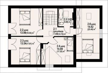 Poddasze projektu - Osiek 5