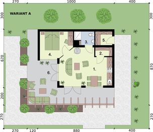 Parter projektu - Grenada dom letniskowy