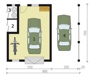 Parter projektu - G176 budynek gospodarczy