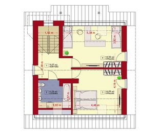 Poddasze projektu - Dom nad Missisipi