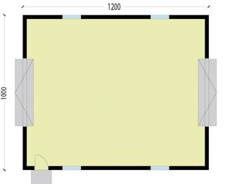 Parter projektu - G228A budynek gospodarczy