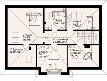 Poddasze projektu - Chmielniki średnie 11