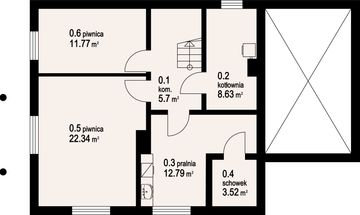 Piwnica projektu - Osiek nowy 9