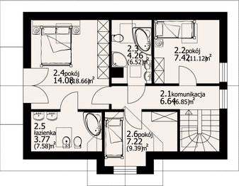Poddasze projektu - Michałów