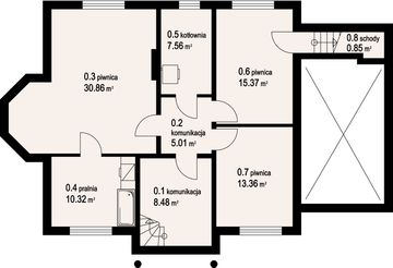 Piwnica projektu - Zadębie małe 19