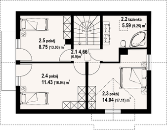 Poddasze projektu - Olesno 3rs