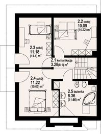 Poddasze projektu - Barcin bliźniak