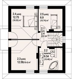 Poddasze projektu - Jaworzynka nowa