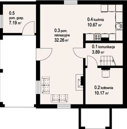 Piwnica projektu - Jaworzynka nowa