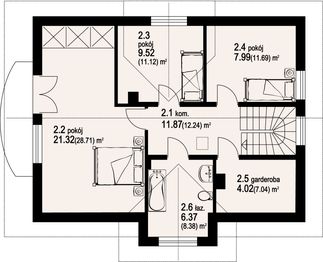 Poddasze projektu - Bukowo