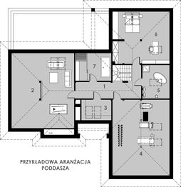 Poddasze projektu - Madera 2