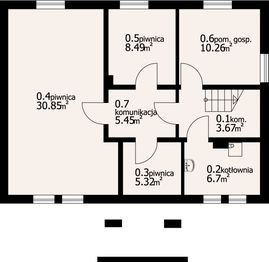 Piwnica projektu - Bukowo 9