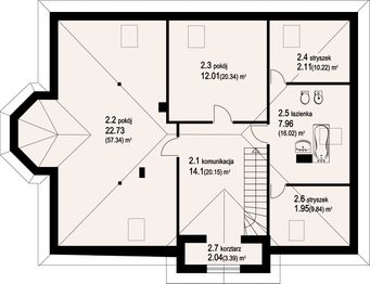 Poddasze projektu - Zarzecze