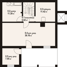 Piwnica projektu - Jaworzynka dw
