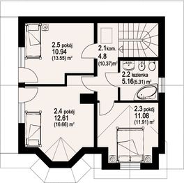 Poddasze projektu - Świerkowo