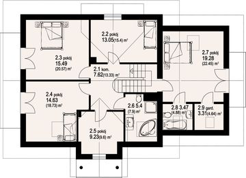 Poddasze projektu - Sławno