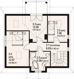 Poddasze projektu - Dukla dw