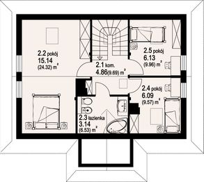 Poddasze projektu - Zawoja dw