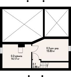 Piwnica projektu - Polanica 2 plus