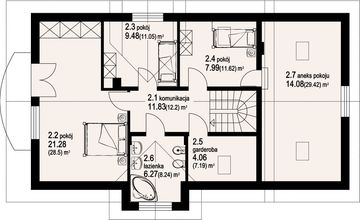 Poddasze projektu - Bukowo g