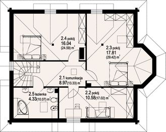Poddasze projektu - Zagórze małe 9