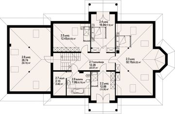 Poddasze projektu - Rogowo