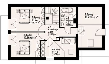 Poddasze projektu - Osiek 303tb