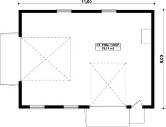 Parter projektu - G232 - Budynek gospodarczy
