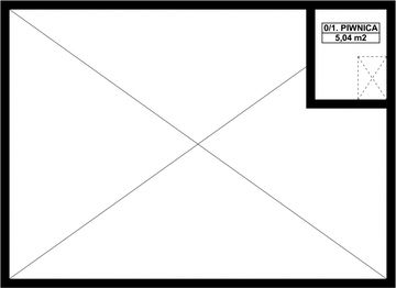 Piwnica projektu - G232 - Budynek gospodarczy