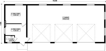 Parter projektu - G234 - Budynek garażowo - gospodarczy