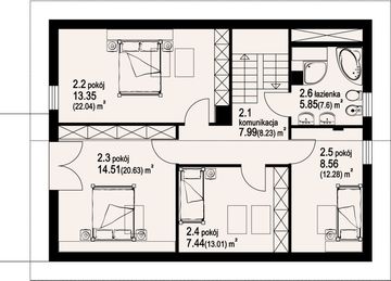 Poddasze projektu - Czarkowo dws