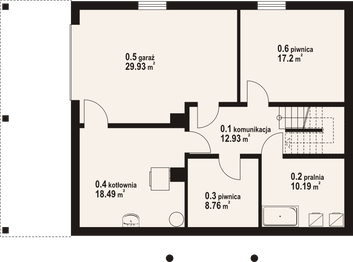 Piwnica projektu - Chroślice