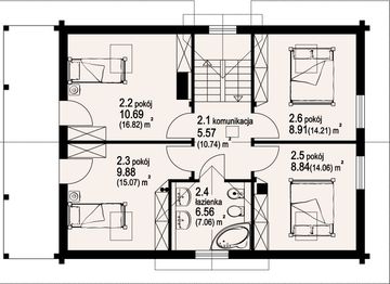Poddasze projektu - Milicz 19