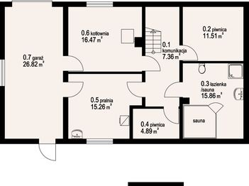 Piwnica projektu - Milicz 19