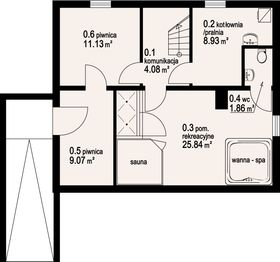 Piwnica projektu - Jodłownik dw