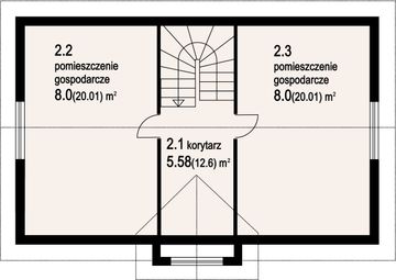 Poddasze projektu - Garaż g 2 (02)