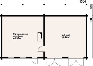 Parter projektu - Garaż gd h2