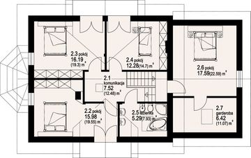 Poddasze projektu - Mirów 11e