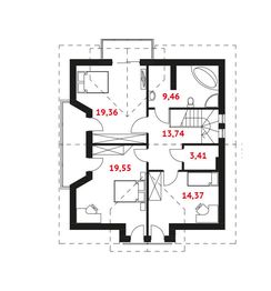 Poddasze projektu - Rodos