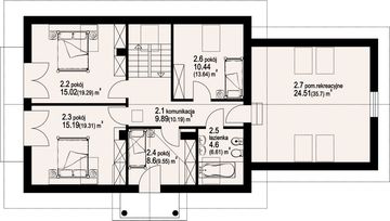 Poddasze projektu - Jaworze średnie 7