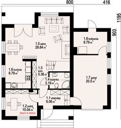 Parter projektu - Gładyszów 5