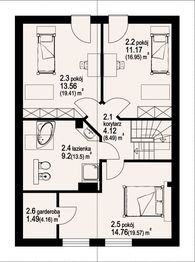 Poddasze projektu - Gładyszów 3