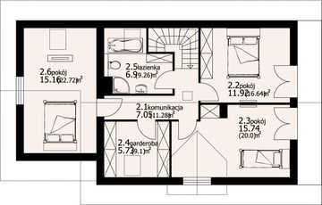 Poddasze projektu - Świdnica dw 11