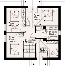 Poddasze projektu - Tarczyn nowy