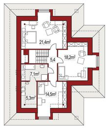 Poddasze projektu - Atu A