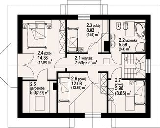 Poddasze projektu - Miechów e3