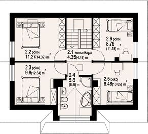 Poddasze projektu - Jurkowo małe
