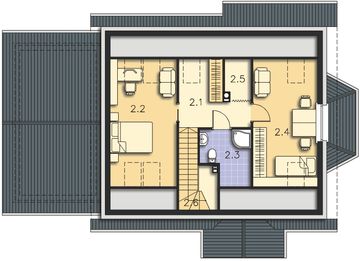 Poddasze projektu - Linz DCP182