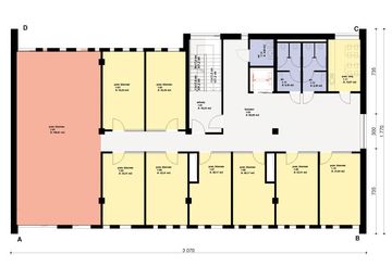 Piętro 1 projektu - PS-BR-490-40-V4