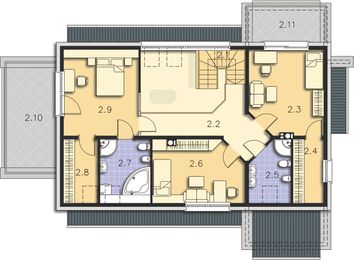 Poddasze projektu - Heidelberg DCP207